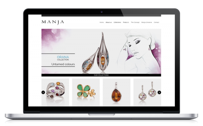 Manja Jewellery - Web