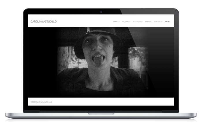 Carolina Astudillo - Filmmaker - Diseño Web