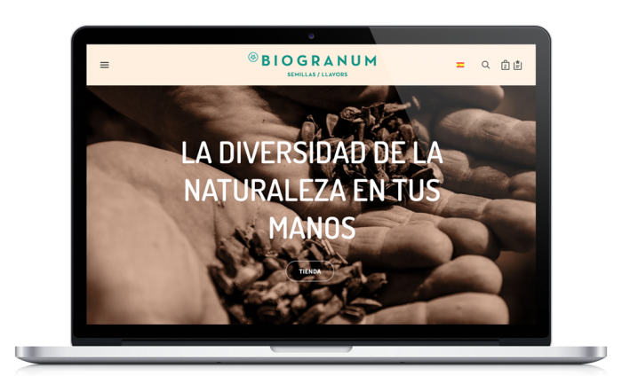 Biogranum - Venta de semillas - Website