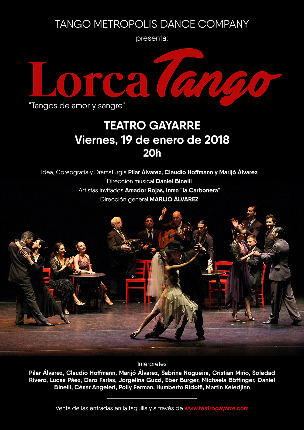Lorca Tango - Diseño de Póster