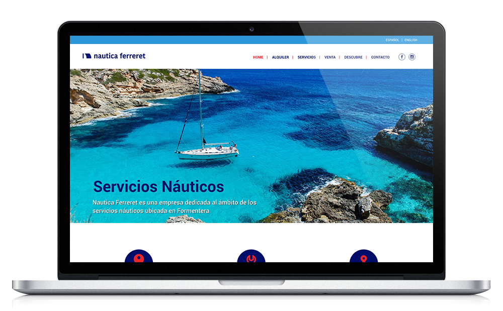 Naútica Ferreret ★ Alquiler y venta de embarcaciones en Formentera ★ Website