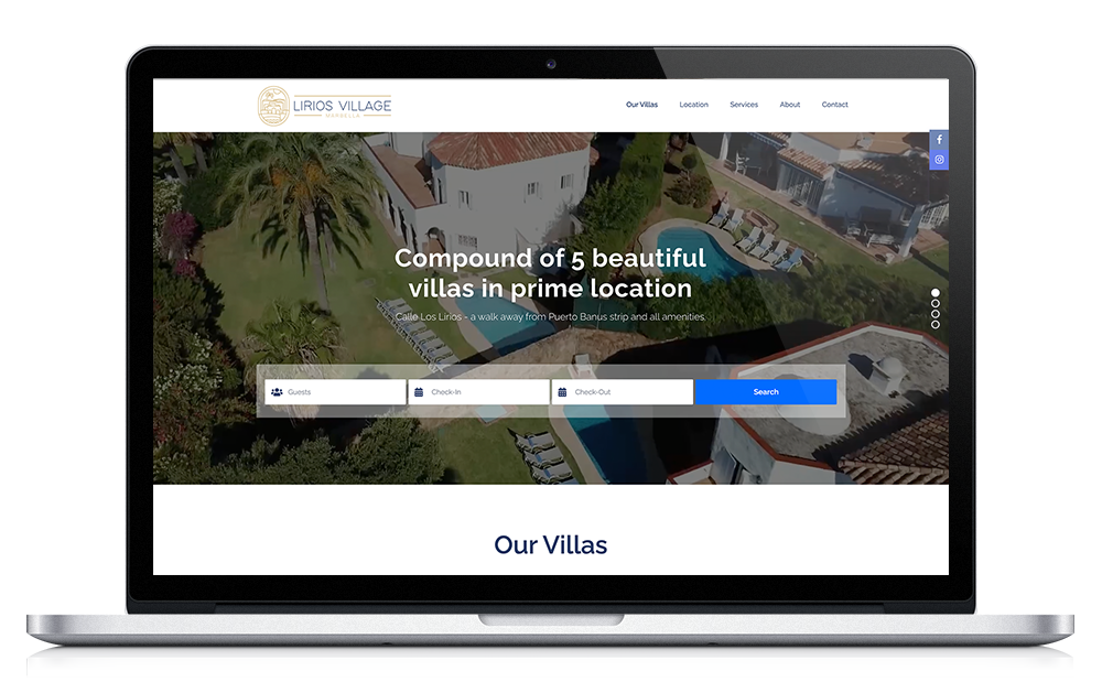 Lirios Village Marbella ★ Alquiler Vacacional ★ Website
