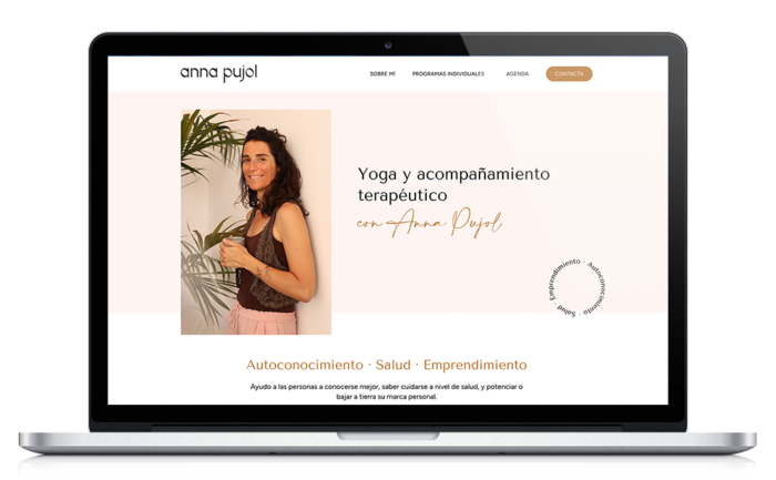Anna Pujol ★ Yoga y acompañamiento terapéutico ★ Website