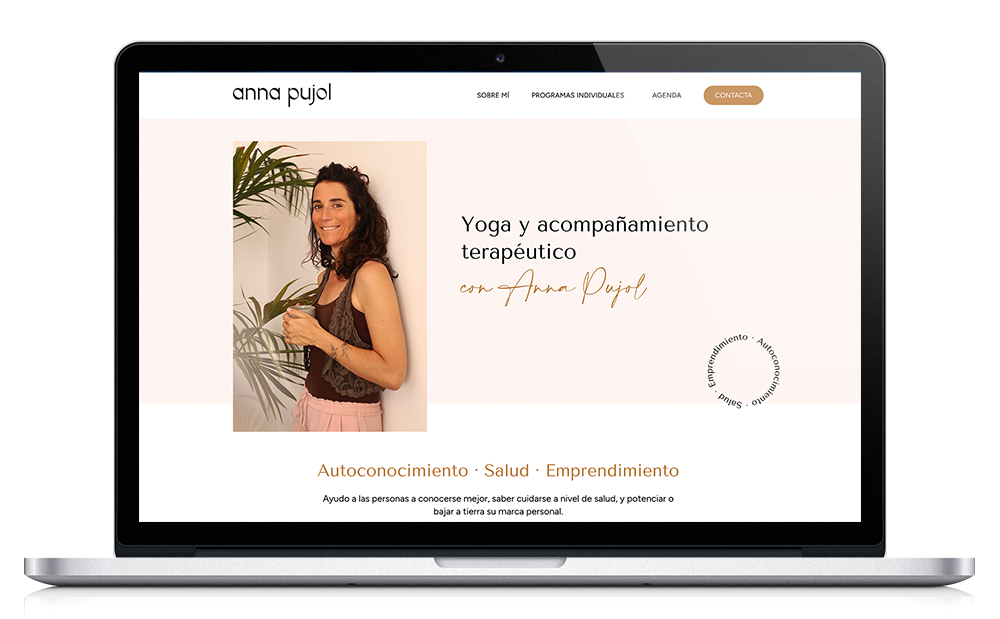 Anna Pujol ★ Yoga y acompañamiento terapéutico ★ Website