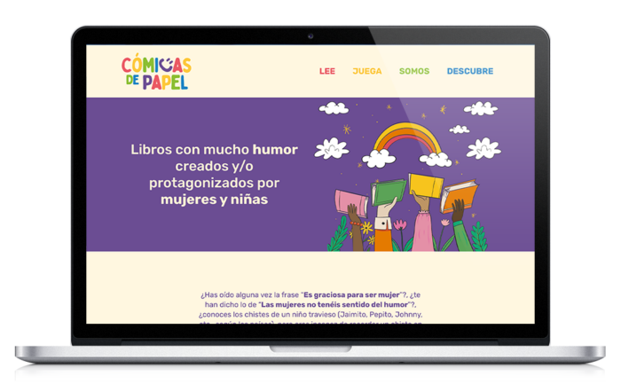 Cómicas de papel ★ Editorial ★ Website